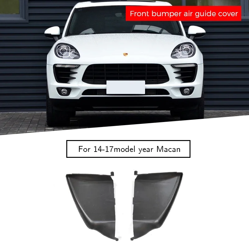 

95B121673 95B121674 Car front bumper air guide for porsche macan 95B.1 2014-2017