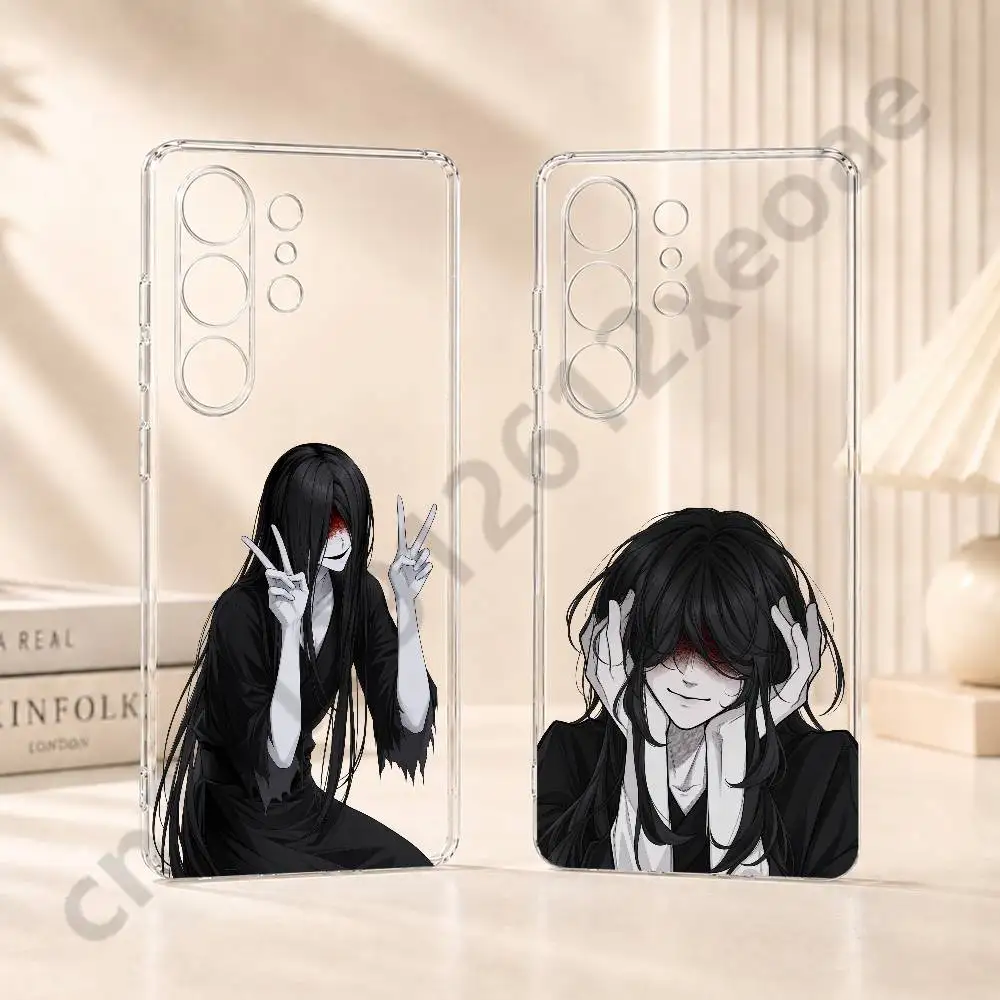 Homicipher Mr Crawling Clear Soft TPU Case For Samsung Galaxy S20 S21 S22 S23 S24 S25 Ultra Plus FE Lite 5G Cover