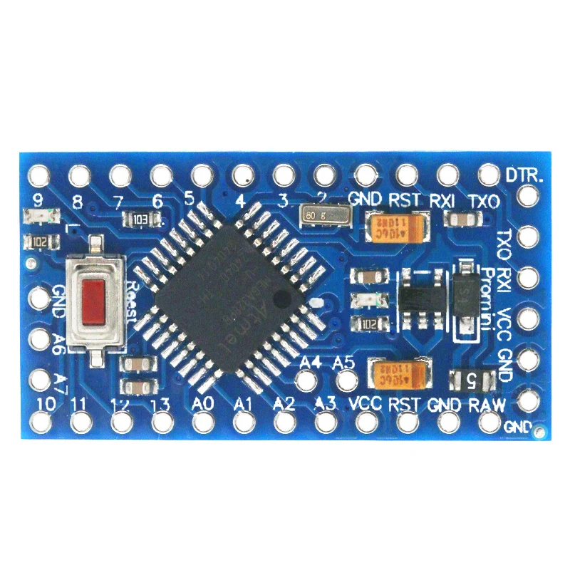 برو البسيطة Atmega328P/Atmega168PA-AU برو البسيطة 328 البسيطة ATMEGA328 3.3V 8MHz 5V 16Mhz ل اردوينو متوافق نانو CP2102 FT232RL