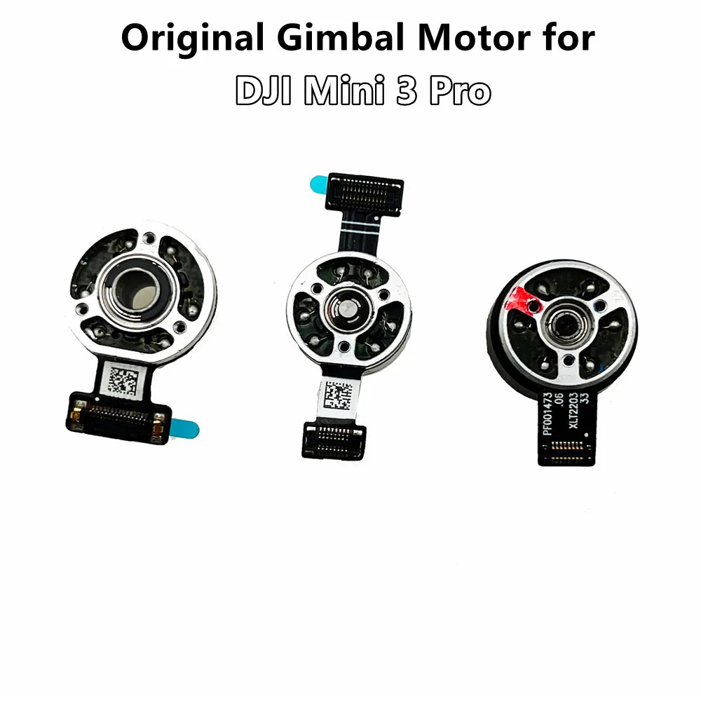 Rolo de câmera gimbal genuíno/gema/motor de passo para dji mini 3 pro drone peças de reparo de substituição (usado) varejo/atacado