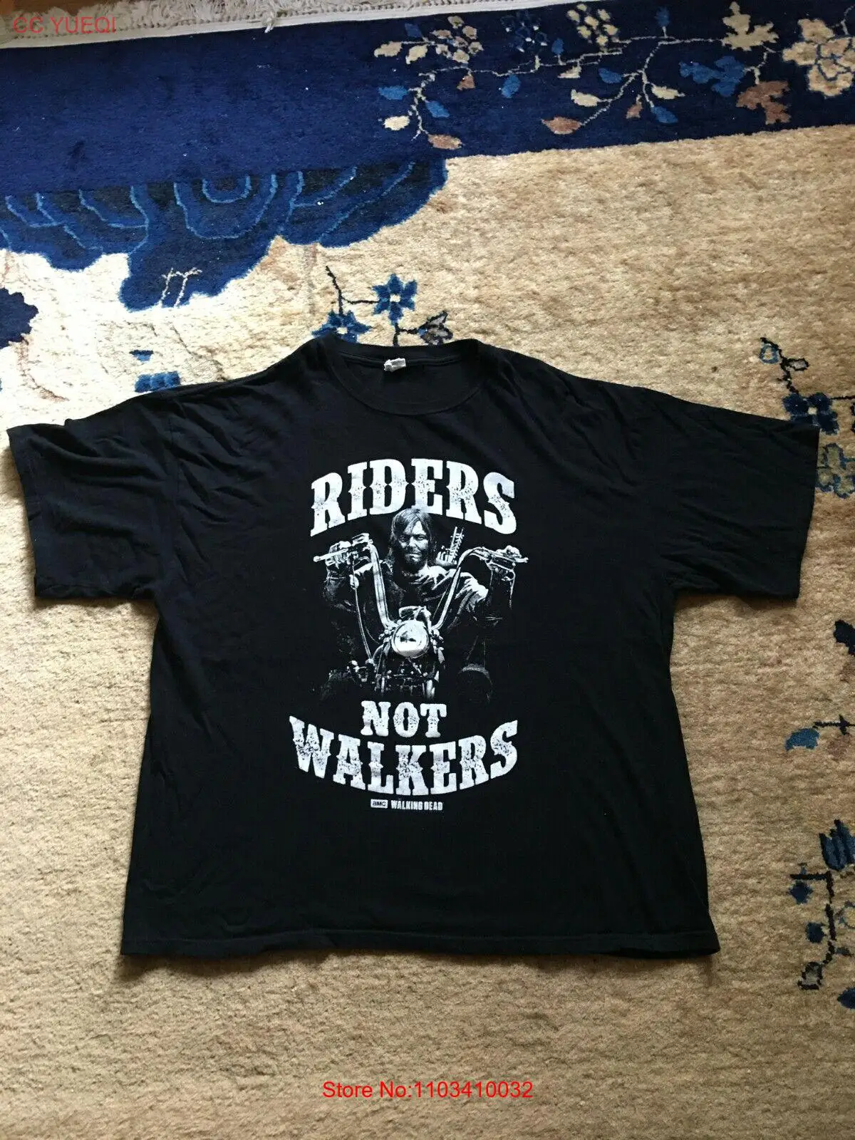 Футболка Keya для американских мотоциклистов, черная, Размер 2XL