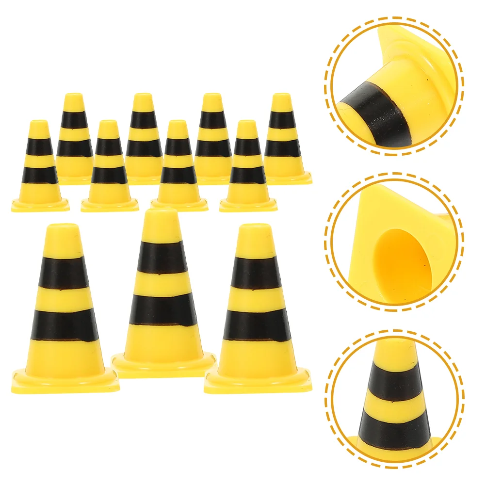 

Roadblock Simulation Props Cognition Toys Street Sign Traffic for Kids Learning 5+ Year Olds Counting Cones Children’s