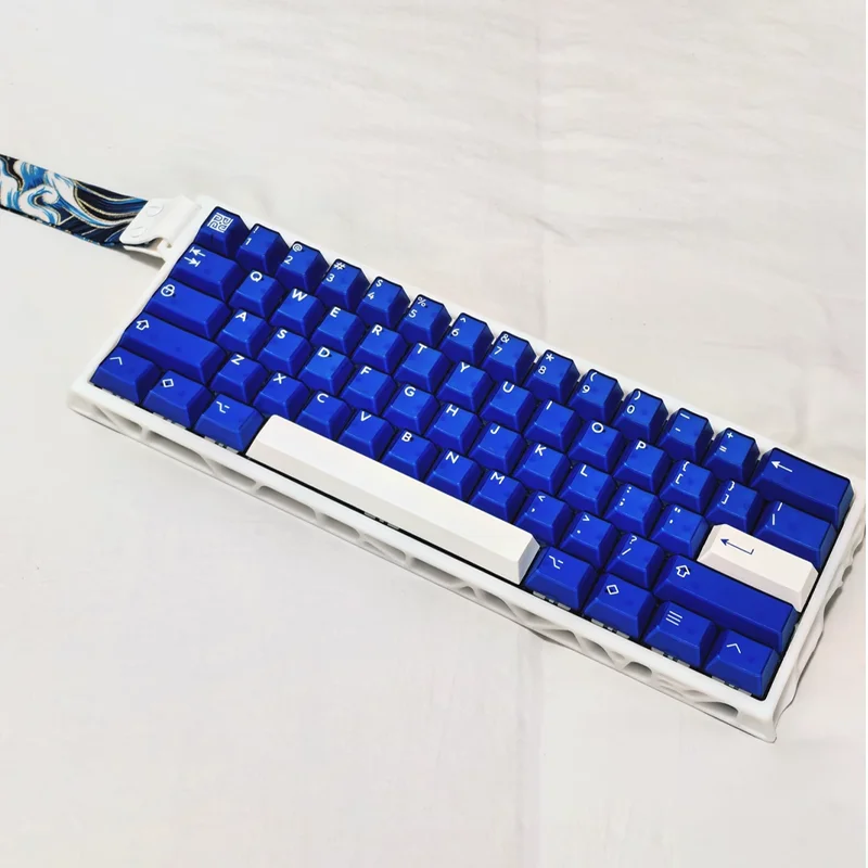 Geonworks Venom 60 HE Keyboard Gaming PCB Mendukung GH60 Tahu60 Holy60 Shell 0.1Mm Pemicu Cepat 8000Hz Tingkat Polling Driver Web