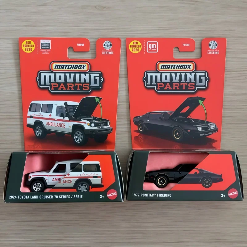New Matchbox FWD28-N Moving Parts Collectible Porsche Mclaren Toyota Ford 1:64 Diecast Car Model Metal Vehicles Collect Toy Gift
