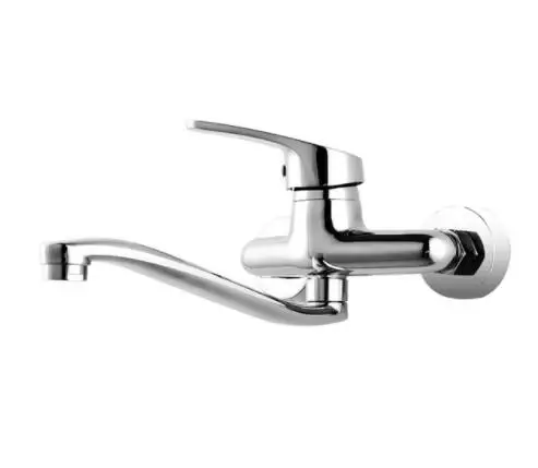 Vidric 16-30cm Length In-wall kitchen faucet brass/ kitchen mixer / wall-mounted hot and cold faucet brass mixing tap