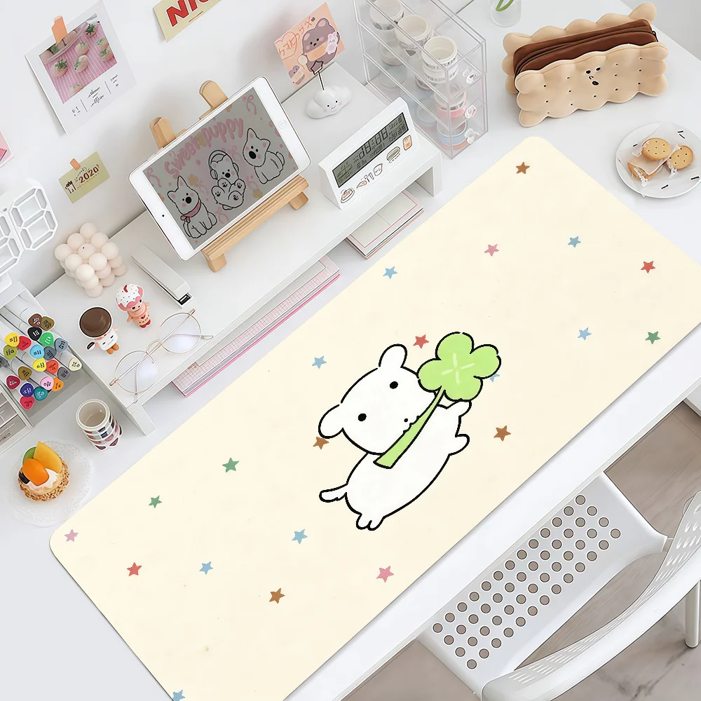 Mouse Cartoon Pad MousePad Non-slip Lockedge G-GANADI Office Student Gaming Thickened Large Writing Pad Cute Cushion