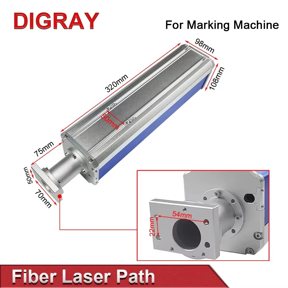 DIGRAY Fiber Laser Path Blue - đánh giá và giá Laser Marking Machine