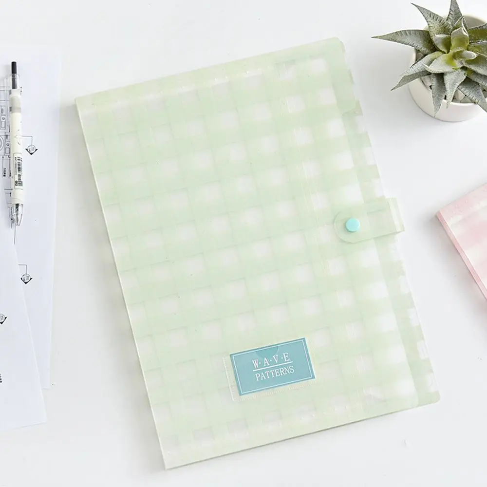 

for School Office with Snap Closure Student Supplies Document Organizer Test Paper Holder Expanding File Folders Document Bag