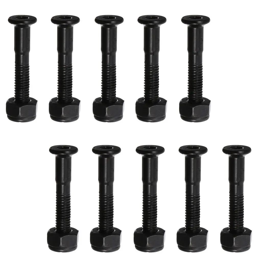 

40 Sets Skateboard Bridge Studs Bolts Tool Iron Replacement Parts Mounting Screws