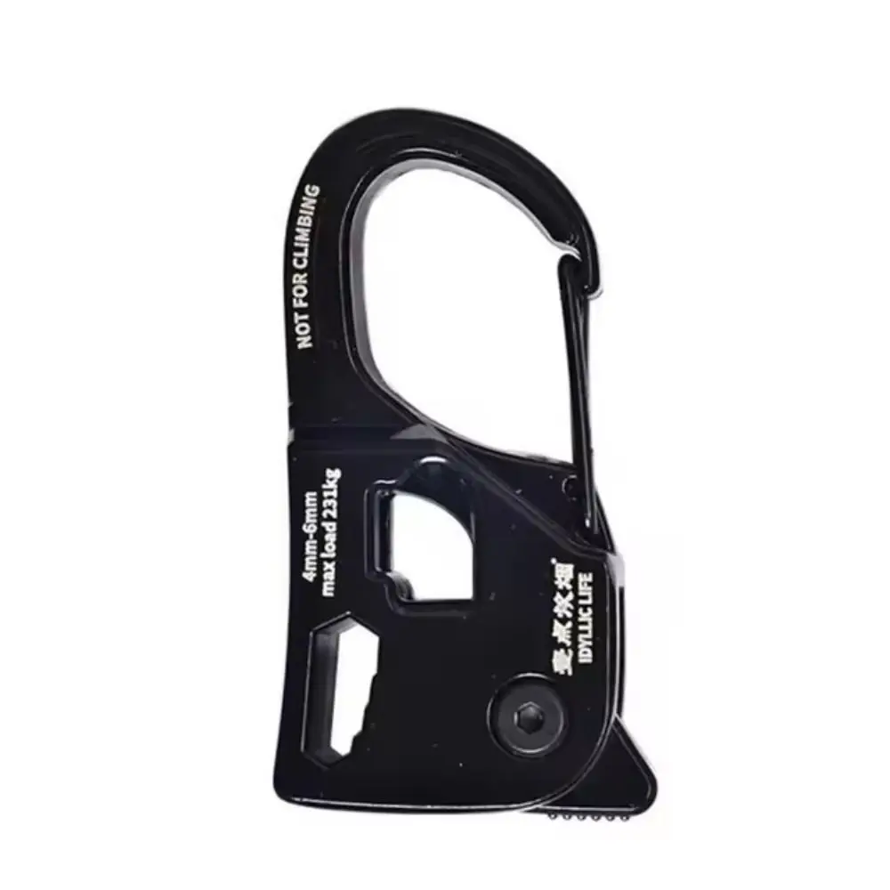 

Camping Buckle Rope Tightener Self-locking Lightweight Tent Rope Tensioner Quick Fix Aluminum Alloy Tent Cord Adjuster