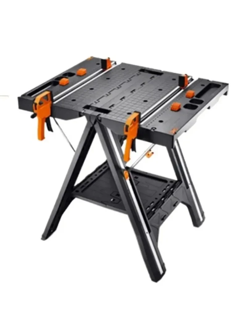 NEW Load 135KG Multifunctional folding woodworking workbench DIY workbench portable tool table strong clamping force tools