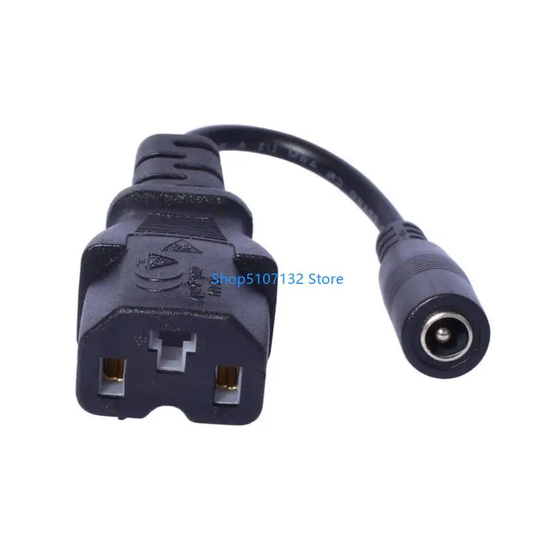 87HD 15cm Length DC5.5x2.1mm Female to 5525 8016 C13 12 XLR Adapter Cable Cord for Solar Devices and LED Light Fan