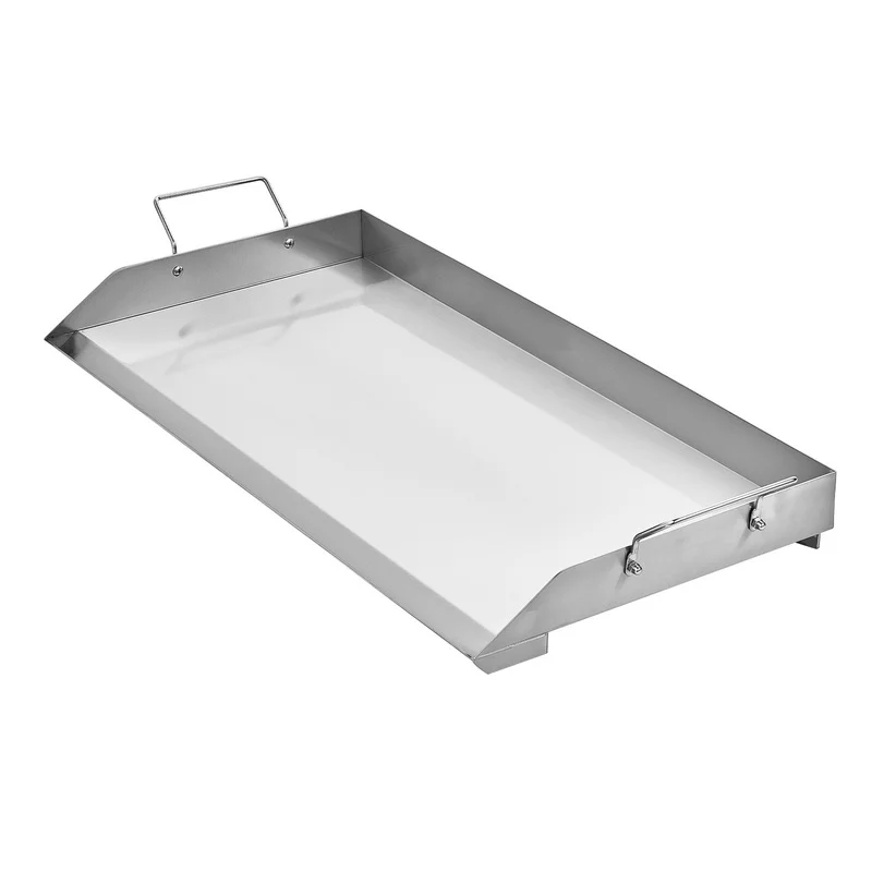 

32x16 Inch Stainless Steel Flat Top Griddle Pan for BBQ Cooking