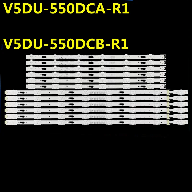 Комплект из 5 светодиодных лент для телевизоров UE55JU6745 UE55JU6750 UE55JU6755 UE55JU6770 UE55KU6170 UE55KU6095 UE55KU6100 UE55KU6000 UE55JU7080 UE55JU7500