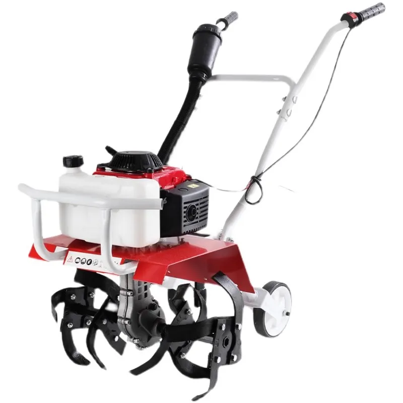 

Micro tiller agricultural small ditch cultivated land household loose soil plowing rotary tiller machine translation soil