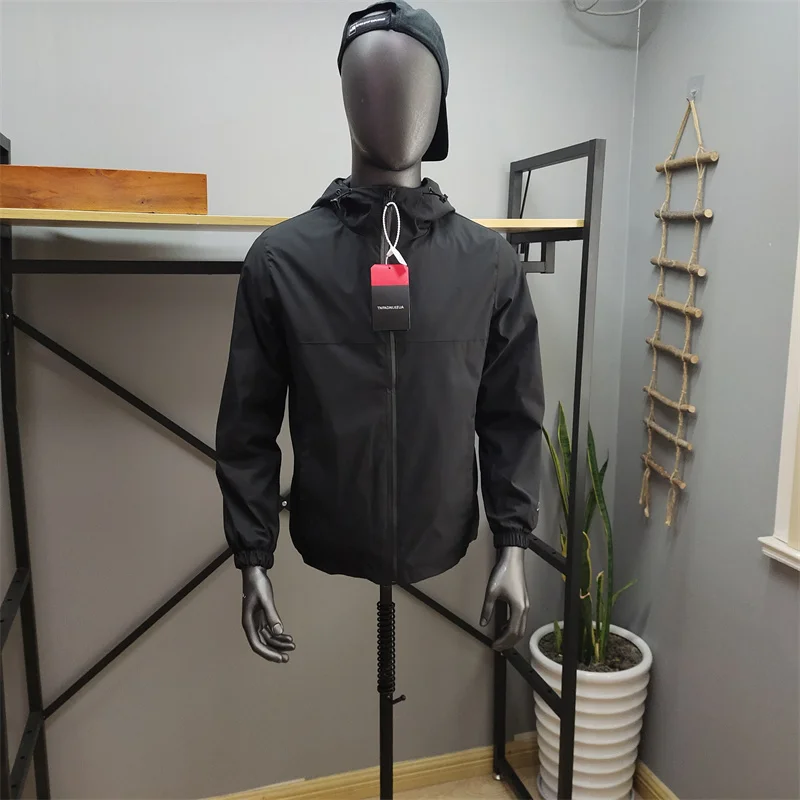 

Silver Ion Reflective Lined Hooded Jaet Casual ex Outerwear Faionable Urban Sle Long Sve Stand Fit Youth Coat