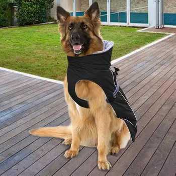 Dog Winter Coat Reflective Warm Dog Jacket For Puppy Clothes Soft And Warm Dog Cold Weather Coats For Winter Pets Dog Clothes 2