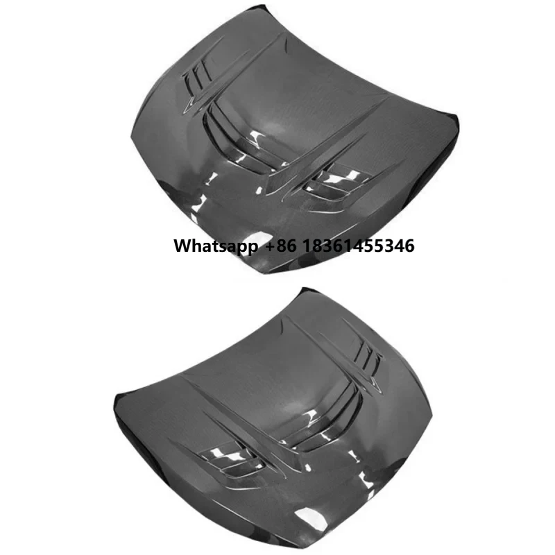 

For Q50 2015+ modified carbon fiber engine cover weight accessories Car Engine hood