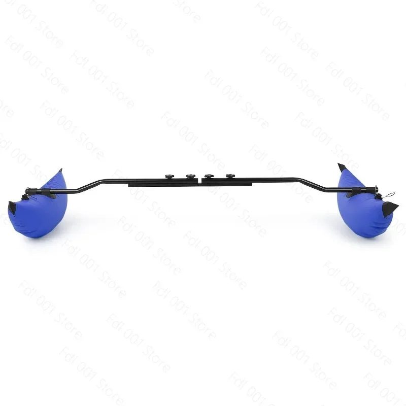 Inflatable Kayak with Balance Outriggers Pontoon Canoe for Water Rafting Paddling Fishing - Stable Boat Balancer for Kayak