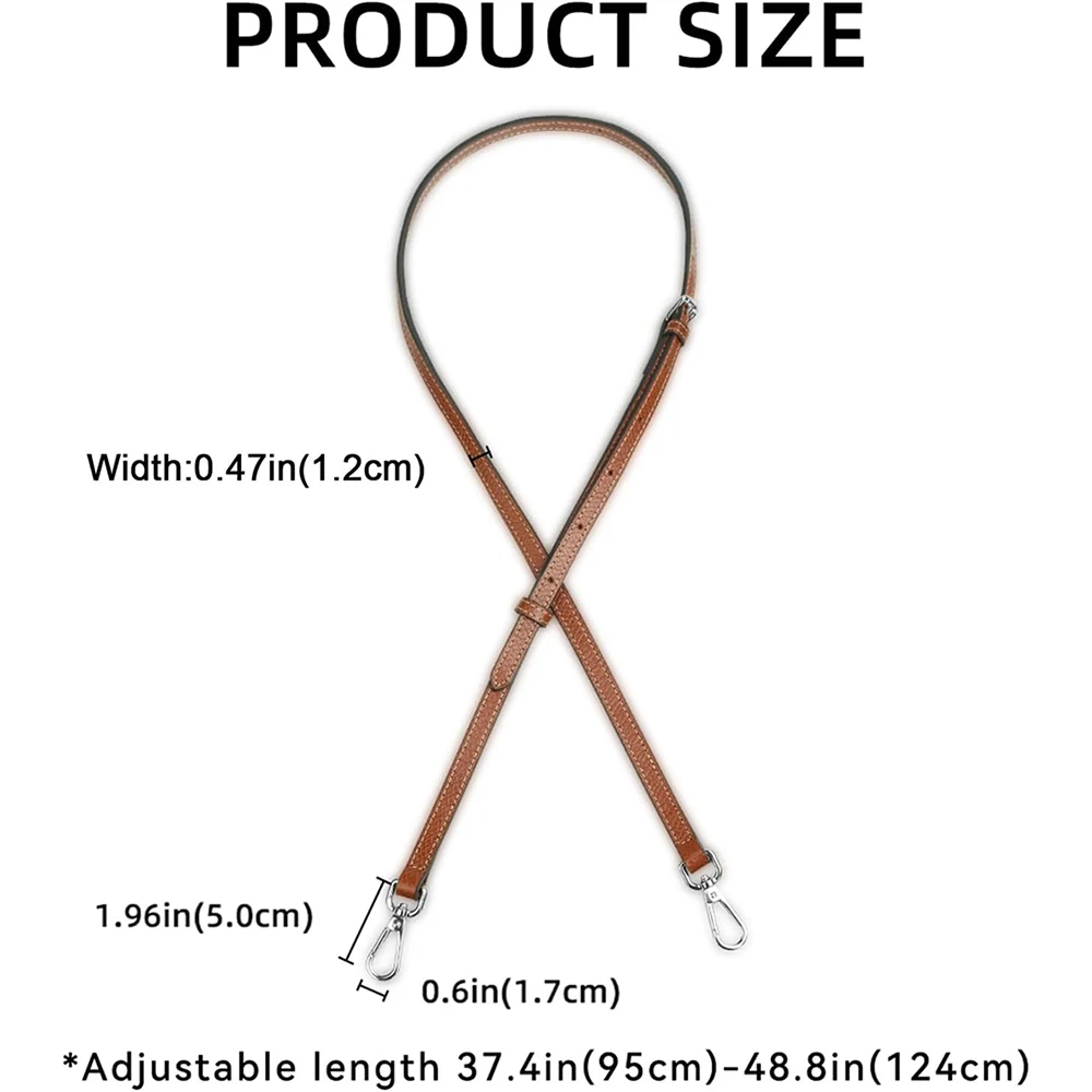 مجموعة أحزمة حقيبة بديلة لملحقات أشرطة حقيبة الكتف Longchamp Crossbody القابلة للتعديل وخالية من اللكمات