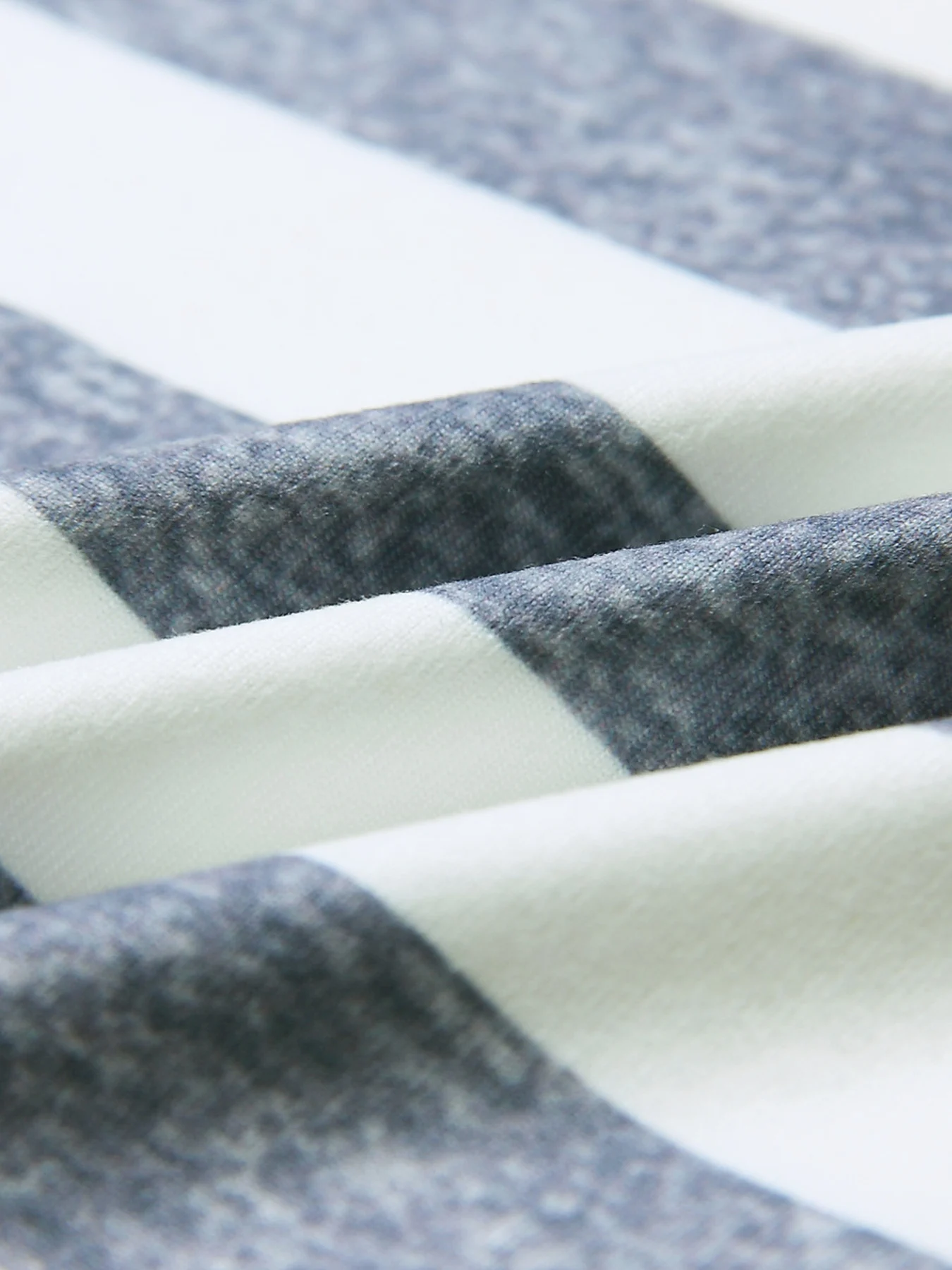 سراويل كاجوال مرنة مطبوعة مخططة للسيدات، سراويل مريحة وفضفاضة