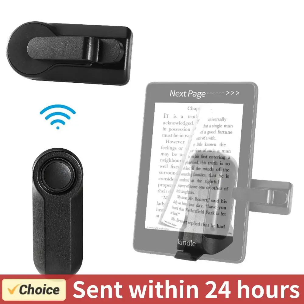 RF Remote Control Page Turner Clicker Page Turner for Kindle Paperwhite Oasis Kobo EReaders For-ipad Tablets Reading Novels