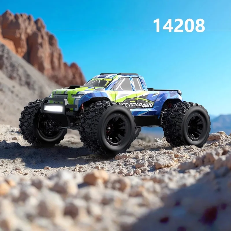 Vortex Gear Mjx 14208  Brushless Rc Remote Control Car 1:14 Four-Wheel Drive Drift Off-Road Vehicle 2.4g High-Speed Car Model