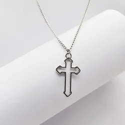 New Cross Pendant Necklace Punk Personality Hip Hop Simple Men's and Women's Retro Necklaces Wholesale Neck Jewelry