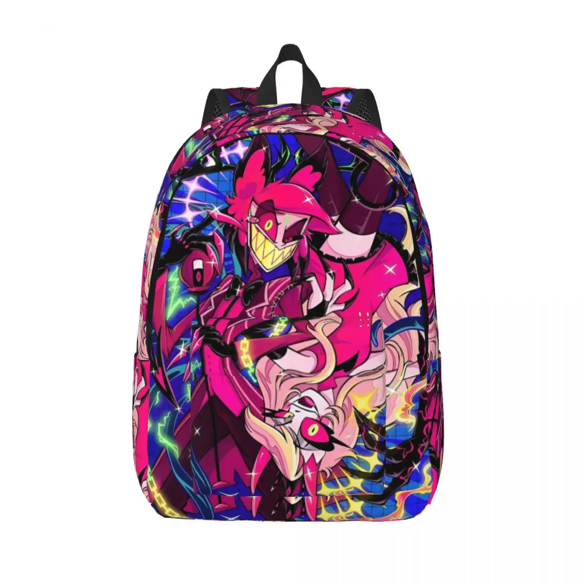 

Hazbins Anime Hotels Cartoon Backpack Travel Backpacks Boy Girl High Quality Lightweight School Bags Stylish Rucksack