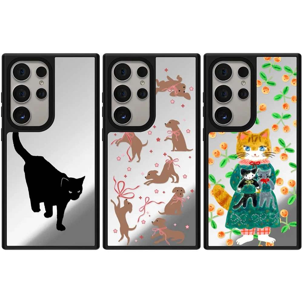 

6042365 Mirror Magnetic Case: Compatible with Samsung Galaxy S23 U S24U S25 S26 Ultra S25+ S26 Plus Shell