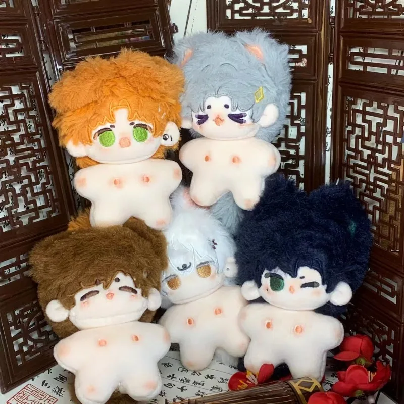 Kawaii Mini Idol Doll Anime Plush Star Dolls Stuffed Figure Toys Game Light and Night Jesse Cotton Baby Plushies Toys Fans Gift