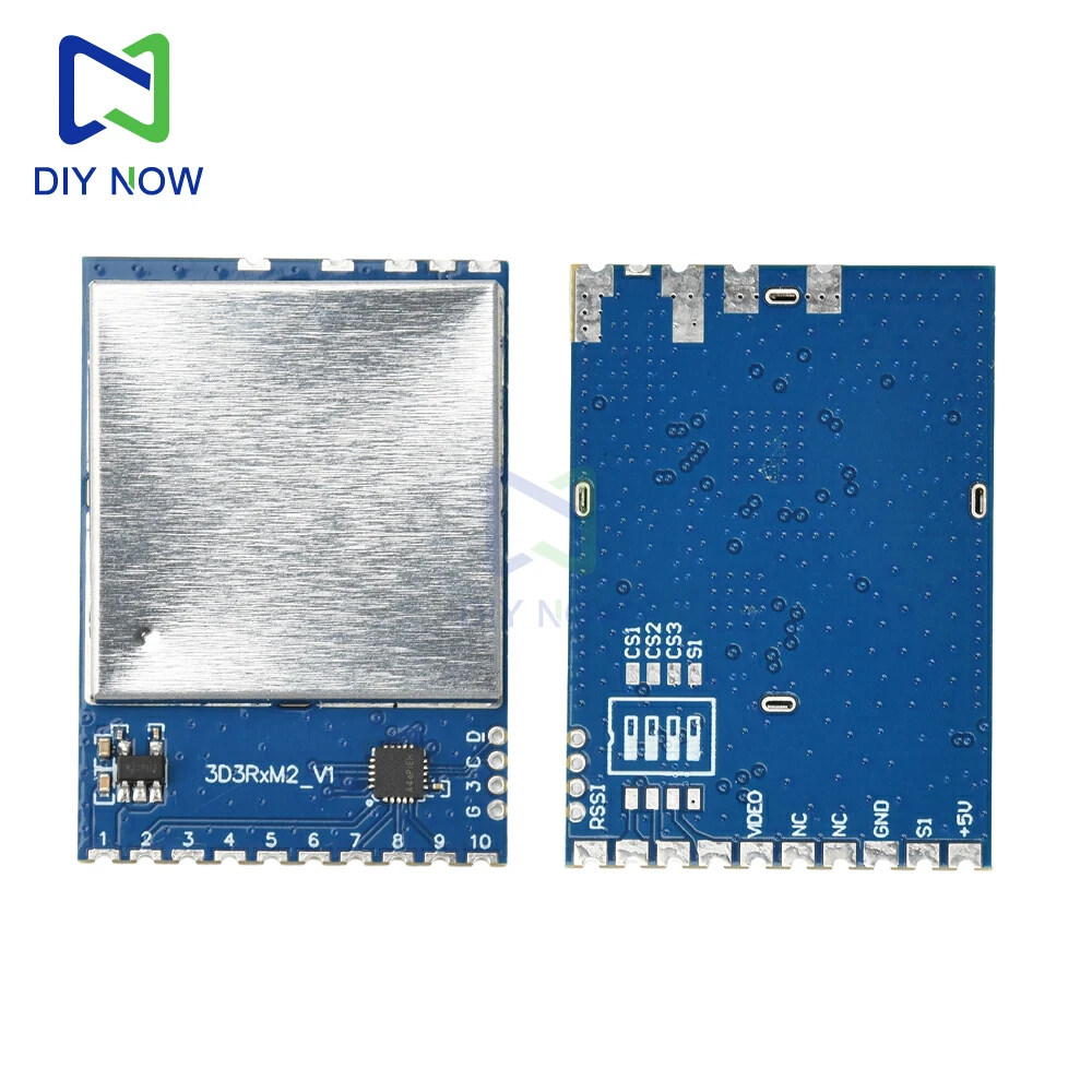 

3D3RxM2 3.3G RF Video Receiver Module FPV VRX Module 16-CH FPV Analog Wireless Image Transmission Receiver Wireless Module