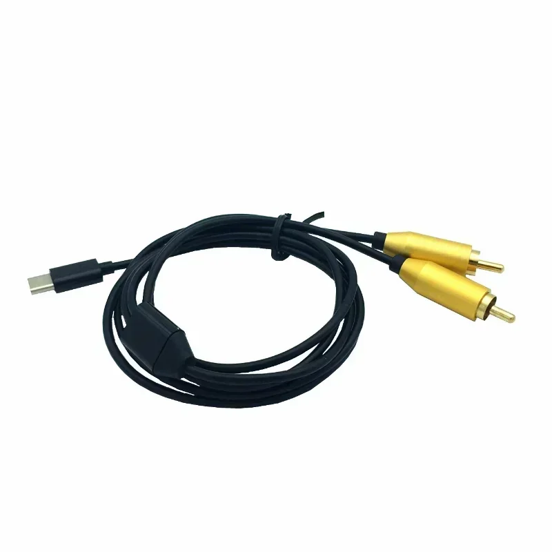 Кабель-переходник с USB C на 2 штекера с двумя RCA разъемами