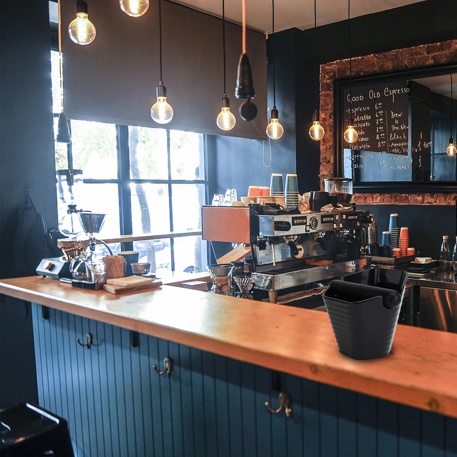 

1 шт. контейнер для кофейной гущи премиум-класса, устойчивый, с противоскользящим дизайном, легко моется, для кофемашин эспрессо