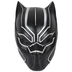 Black Panther Basic Cosplay Mask Latex Panther Mask Cosplay Helmet Full Face Mask Halloween Props Party Cosplay costume