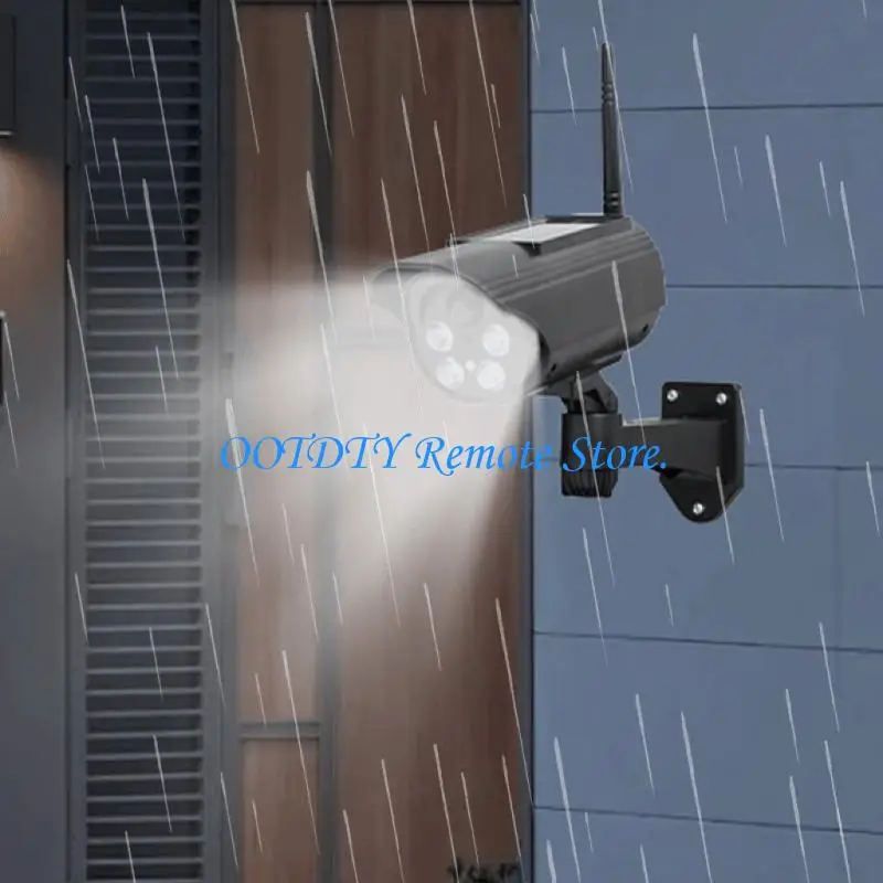  Realistic Solar Fake Security Camera Outdoor Weatherproof Surveillances System