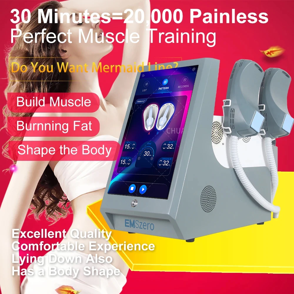 

Professional Ems zero NEO RF Machine 2025 EM Body Slim Muscle Stimulation EMSZERO PRO Ultra Sculpt Therapy Lose Weight