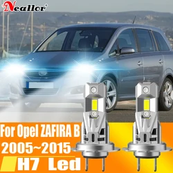 2x High Power H7 Led Headlight Canbus No Error H18 Car Bulb 6000K White Light Moto Diode Lamp 12v 55w For Opel ZAFIRA 2005~2015