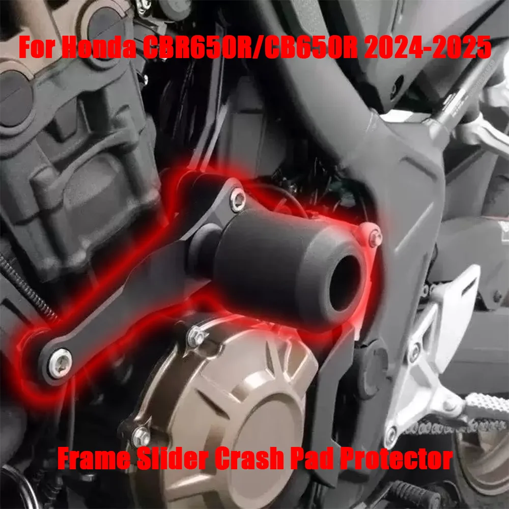 

CBR650R 2024 For Honda CB650R CBR650R E-Clutch 2024 Motorcycle Falling Protection Frame Slider Fairing Guard Crash Pad Protector
