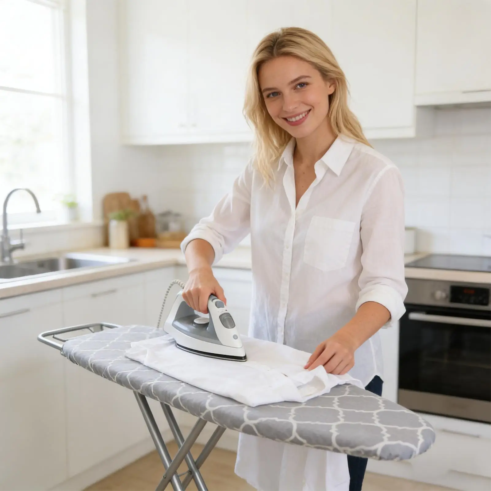 Ironing Board Cover And Pad Thick Cotton Padding Sleeve Mat Scorch And Stain-resistant Ironing Board Pad And Cover With