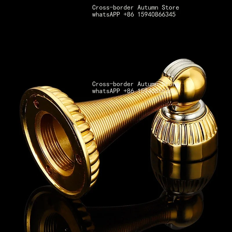 European brass door suction, antique wall suction,  bathroom floor suction, fixed anti-collision household door collision