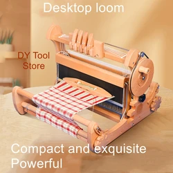 Qixi Qiqiao ZZ201 household tabletop loom simple hand knitting small loom mini adult split weaving