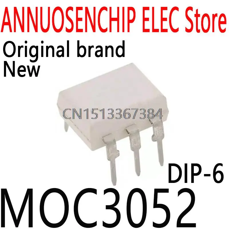 100PCS New and Original DIP6 MOC3052 