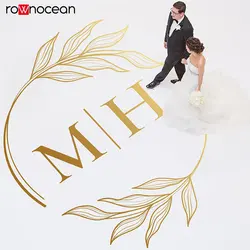 Wedding Dance Floor Decal, Vinyl Decal, Wedding Décor, Wedding Floor Decoration, Wedding Sticker Reception Idea WE43