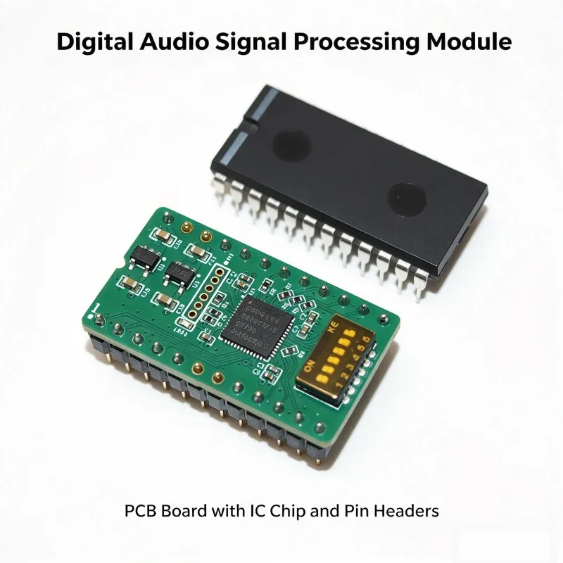 For DF7220S1 Digital Filter FPGA Module, Replace SAA7220, NOS 4X 8X Upsampling, 192kHz 384kHz Audio Frequency Upgrade Board