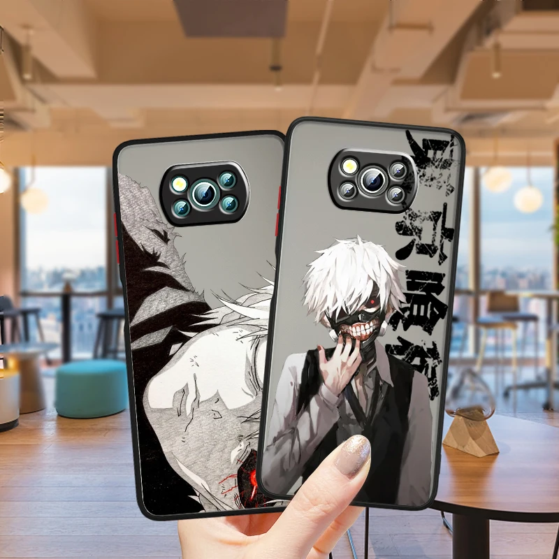 G-ghoul Monster Warm Blood Frosted Translucent For Xiaomi Mi Poco X5 X4 X3 M6 M5S M5 M4 M3 F5 F4 F3 GT Pro 5G Soft Phone Case