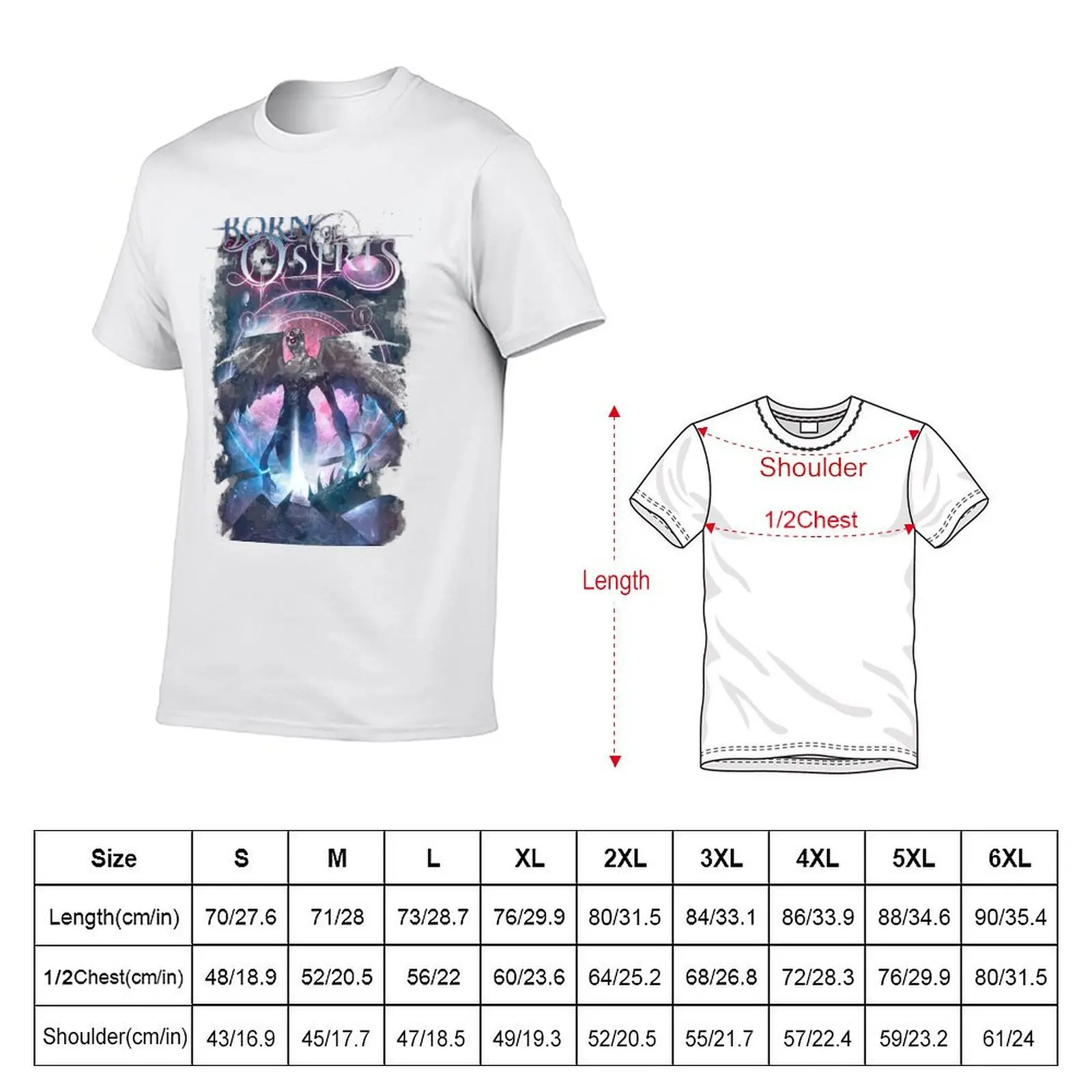 Born of Osiris - XIV T-Shirt t shirts for man graphic funny cotton t shirt man T-Shirt