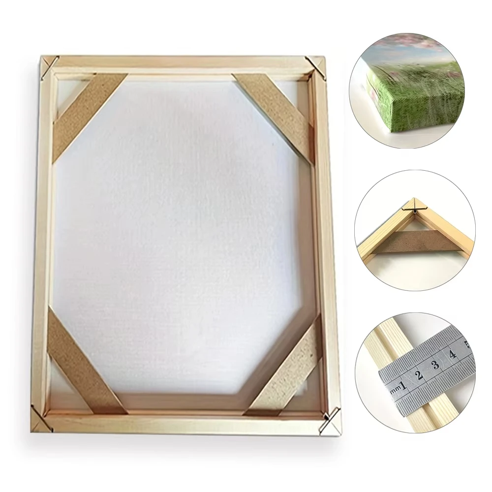 DIY Minimalist Picture Frame Wooden Frame Photo Frame Pine Composite Wall Decor Frame Suitable for Poster, Canvas Print