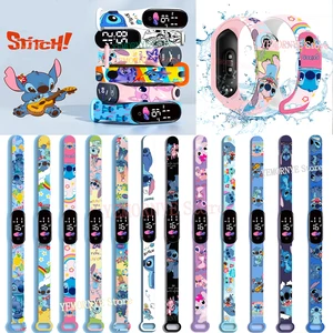 Disney Digital Children Uhren Anime -Figuren LED Point Light Watch Dwaterproof Touch Water Electronic Sport Watch Kinder Geburtstag Geschenk 6 Hauptverkaufsstich - №5
