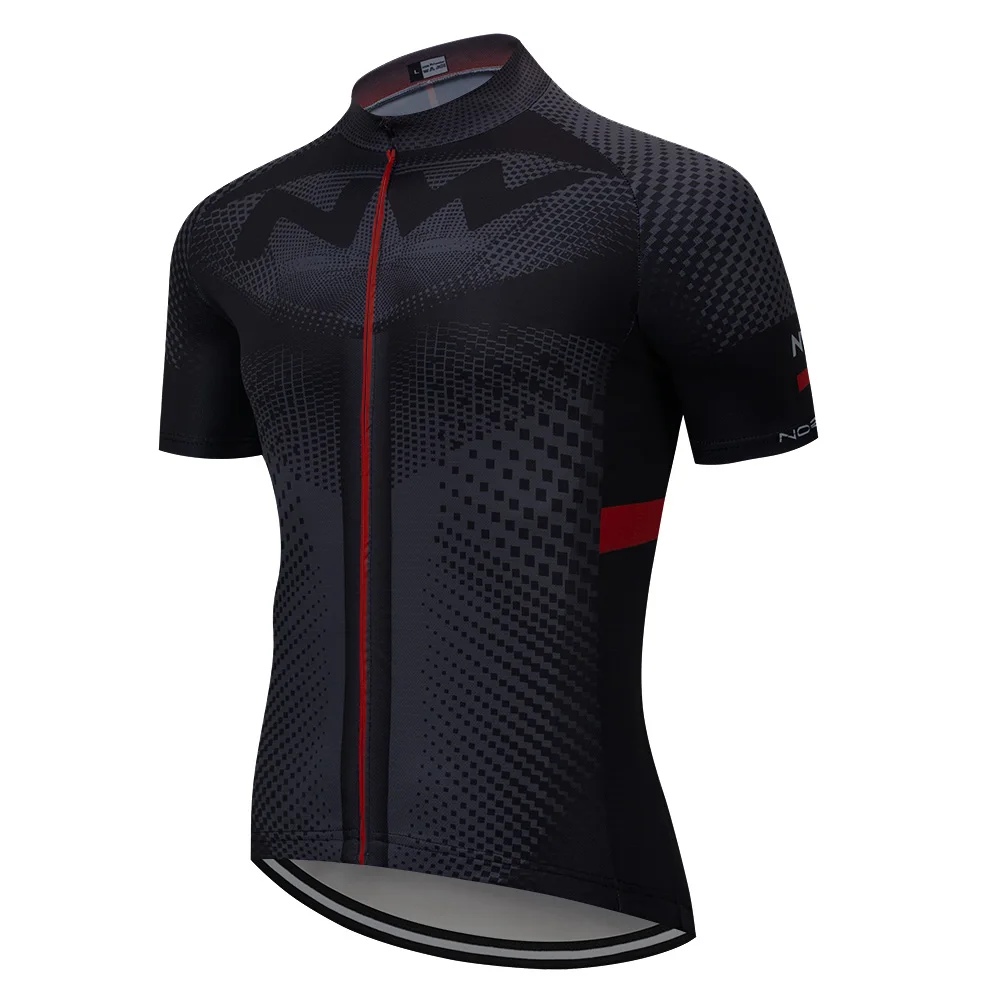 Jersey Cycling Team Short Sleeve Road MTB Shirt Bike Bicycle Wear Sports XCO Outdoor Breathable Top Moisture Wicking Gear North